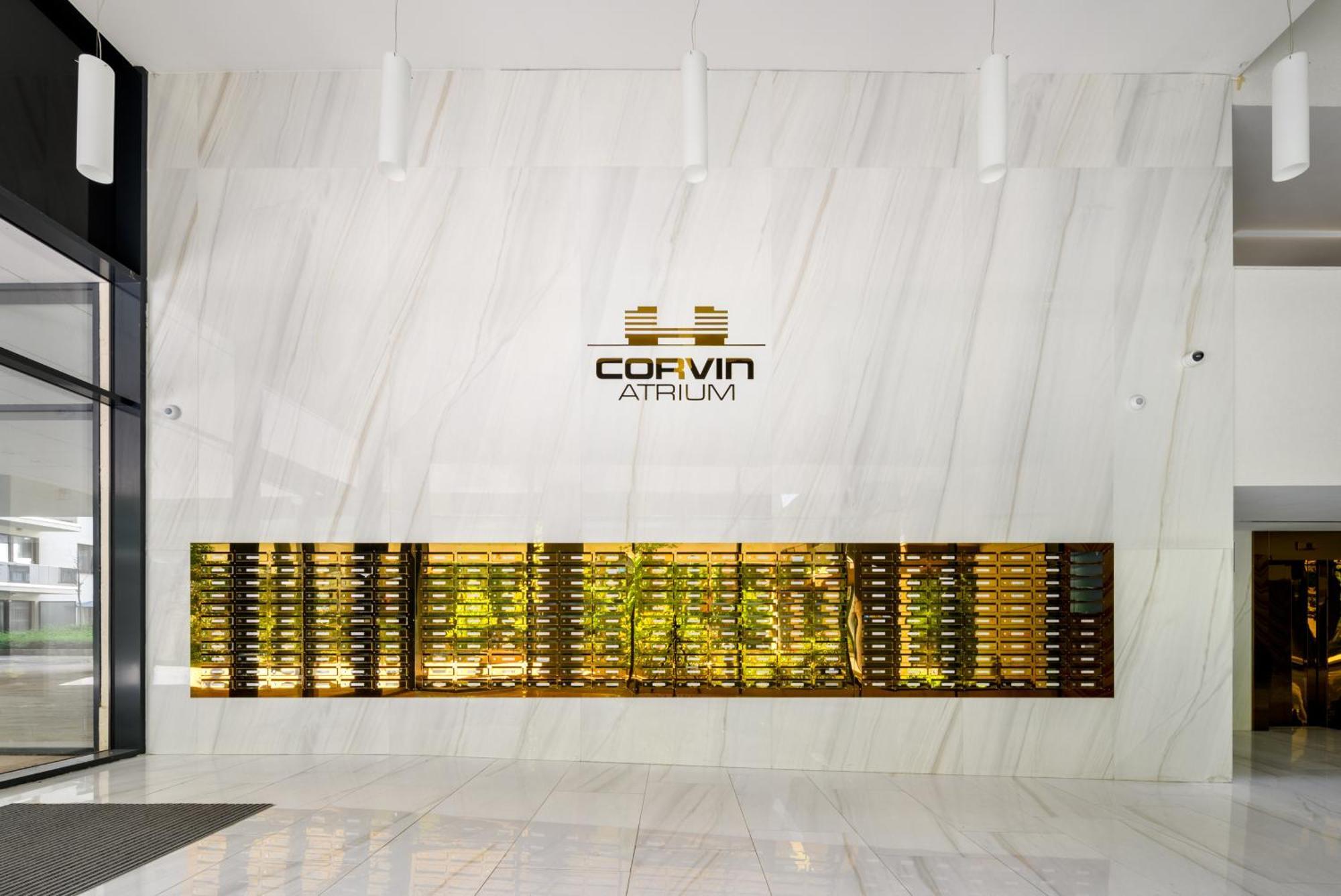 Atrium Residence Deluxe Suite-Free Parking Garage Same Building Budapeszt Zewnętrze zdjęcie